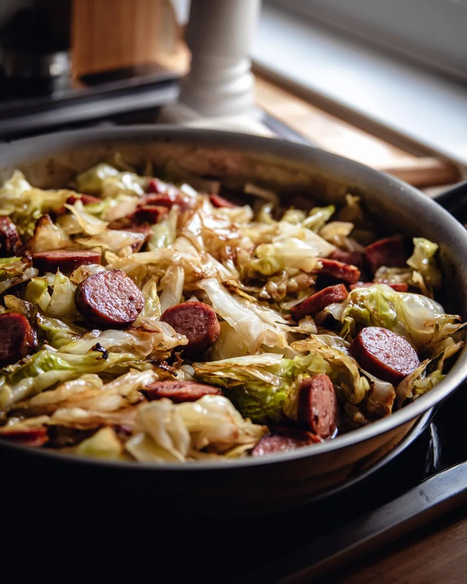 Cabbage And Sausage Recipe - detail 3