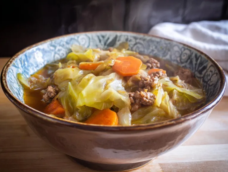 Cabbage Soup With Ground Beef