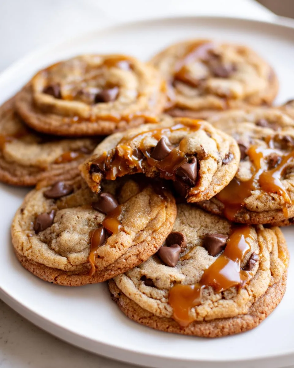Caramel Chocolate Chip Cookies - detail 3
