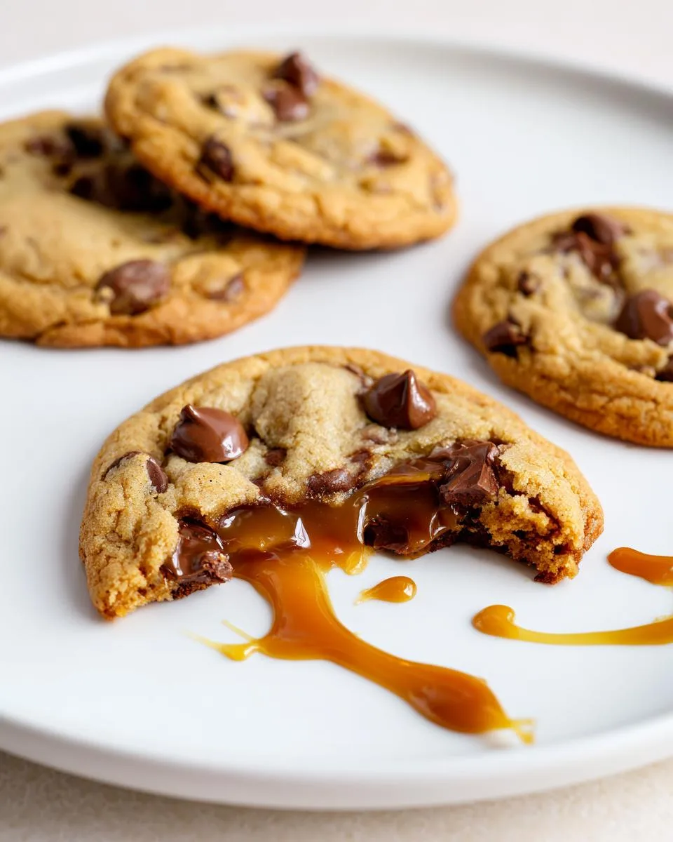 Caramel Chocolate Chip Cookies - detail 4