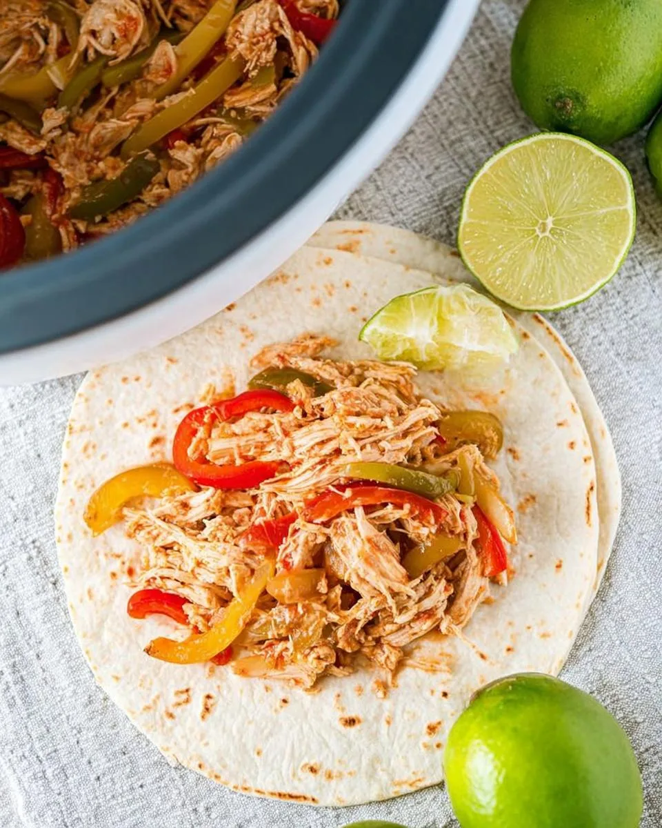 Chicken Fajitas Crock Pot - detail 3