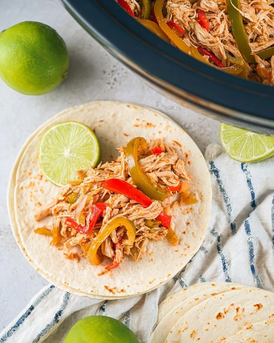 Chicken Fajitas Crock Pot - detail 4