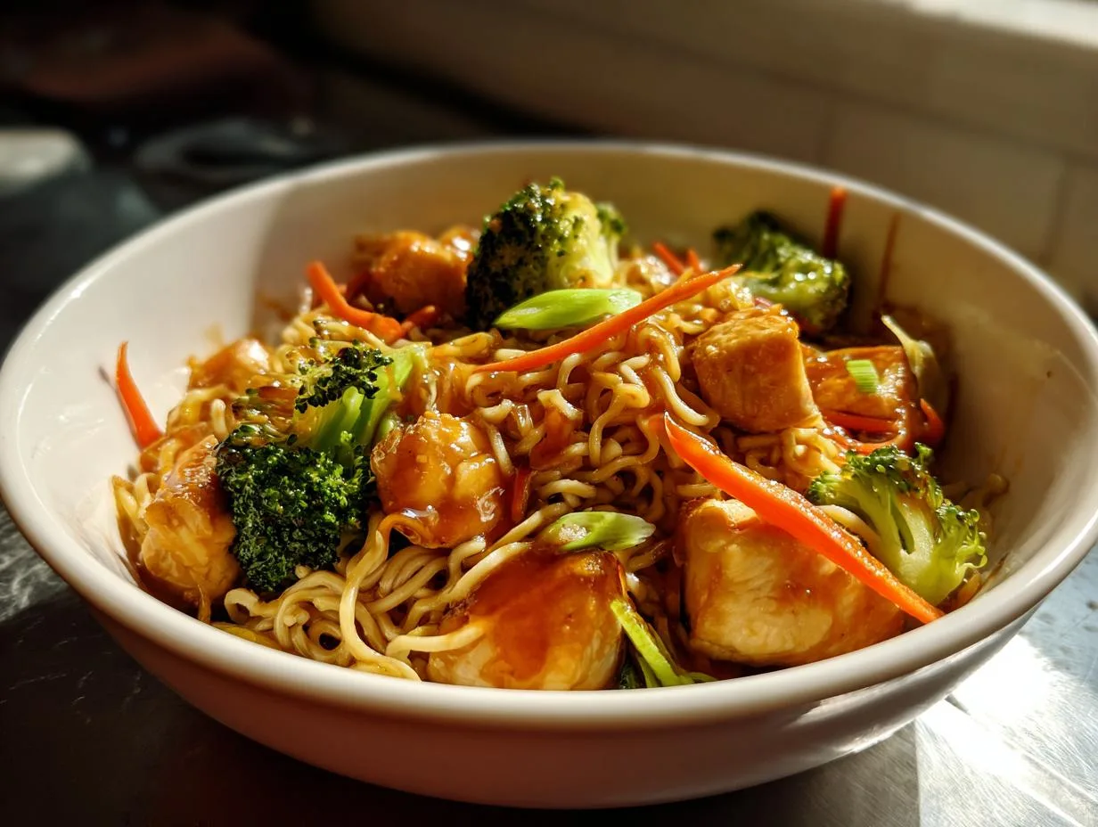 25-Minute Chicken Ramen Noodles Recipe: Irresistible Comfort