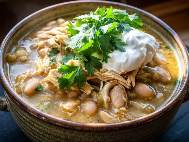 Chunky Slow-Cooked White Chili