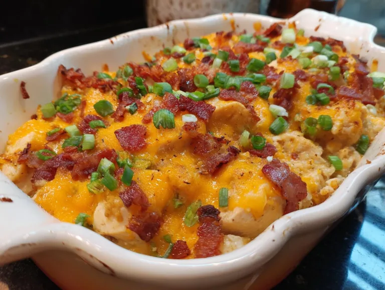 Crack Chicken Casserole