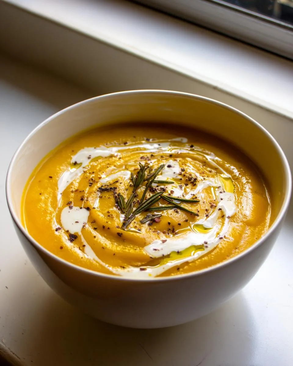 Creamy Butternut Squash Soup - detail 4