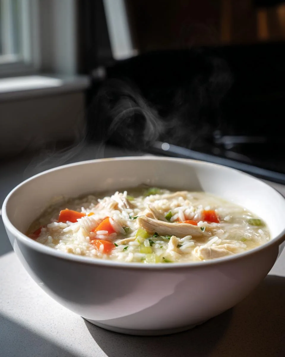 Creamy Chicken And Rice Soup - detail 2