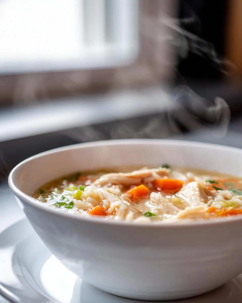 Creamy Chicken And Rice Soup - detail 3
