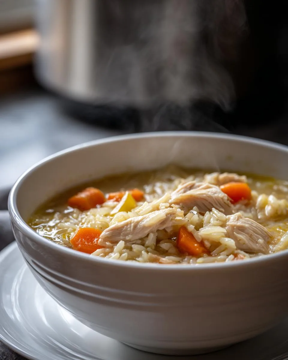 Creamy Chicken And Rice Soup - detail 4