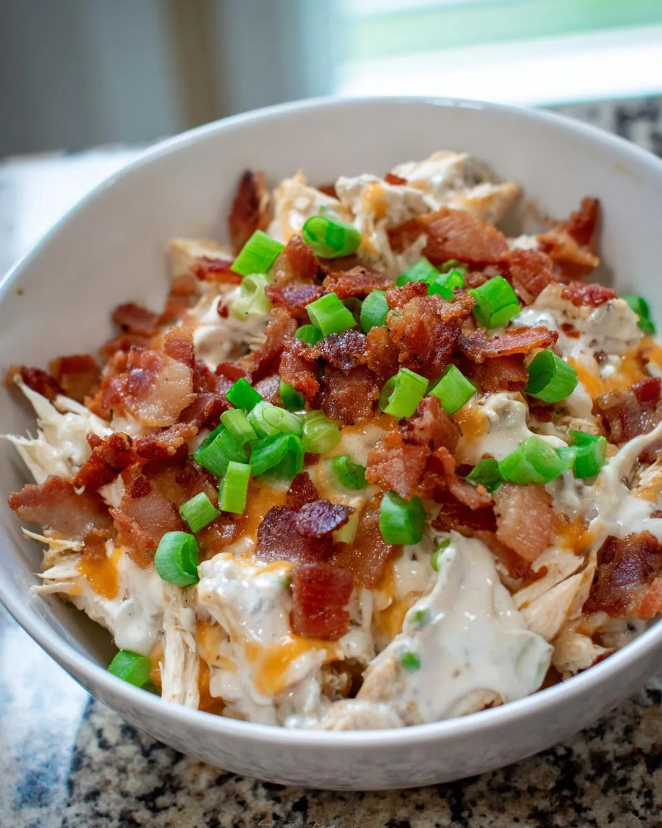 Creamy Shredded Crack Chicken - detail 3