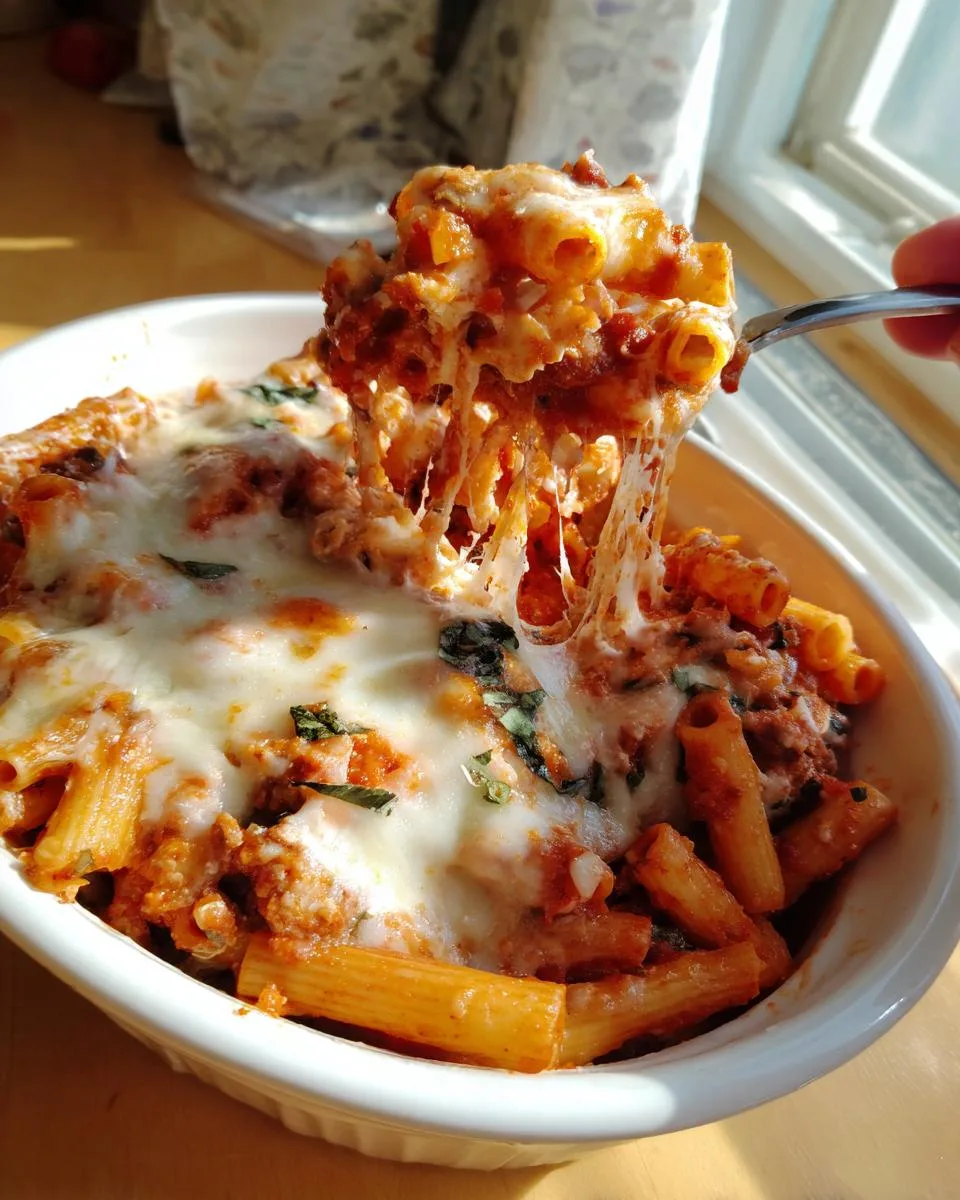 Crock Pot Baked Ziti - detail 4