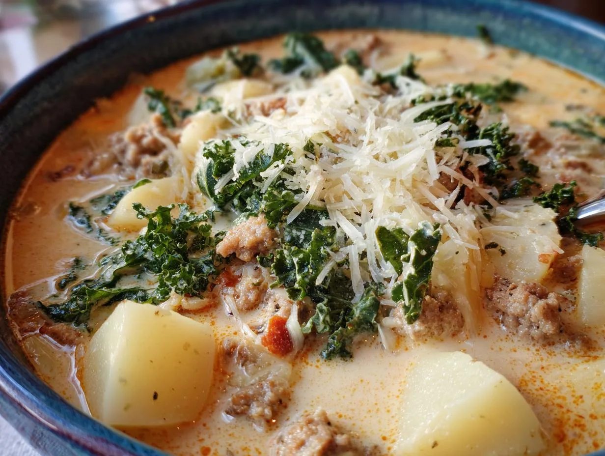 Creamy Crock Pot Zuppa Toscana in Just 3 Easy Steps