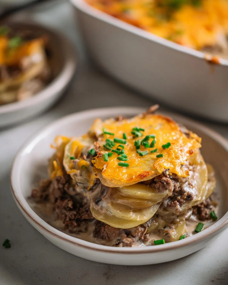Crockpot Hamburger Potato Casserole - detail 1