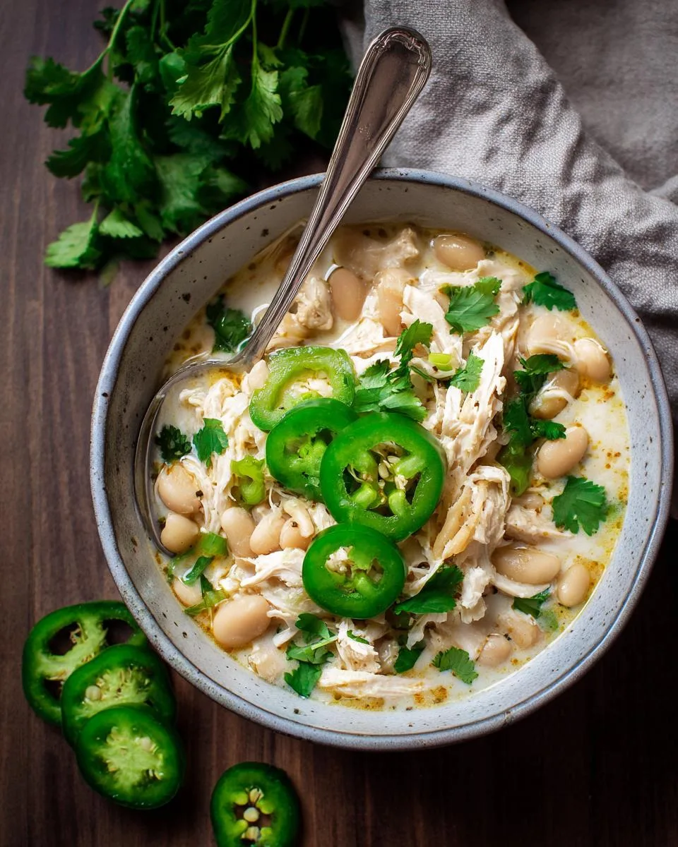 Dairy-Free White Chicken Chili - detail 2