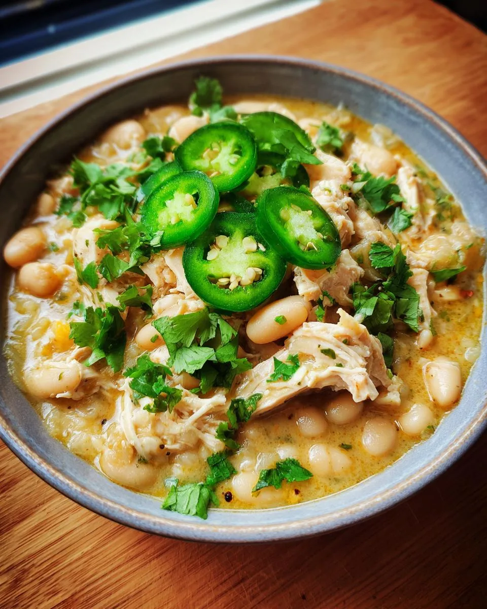 Dairy-Free White Chicken Chili - detail 3