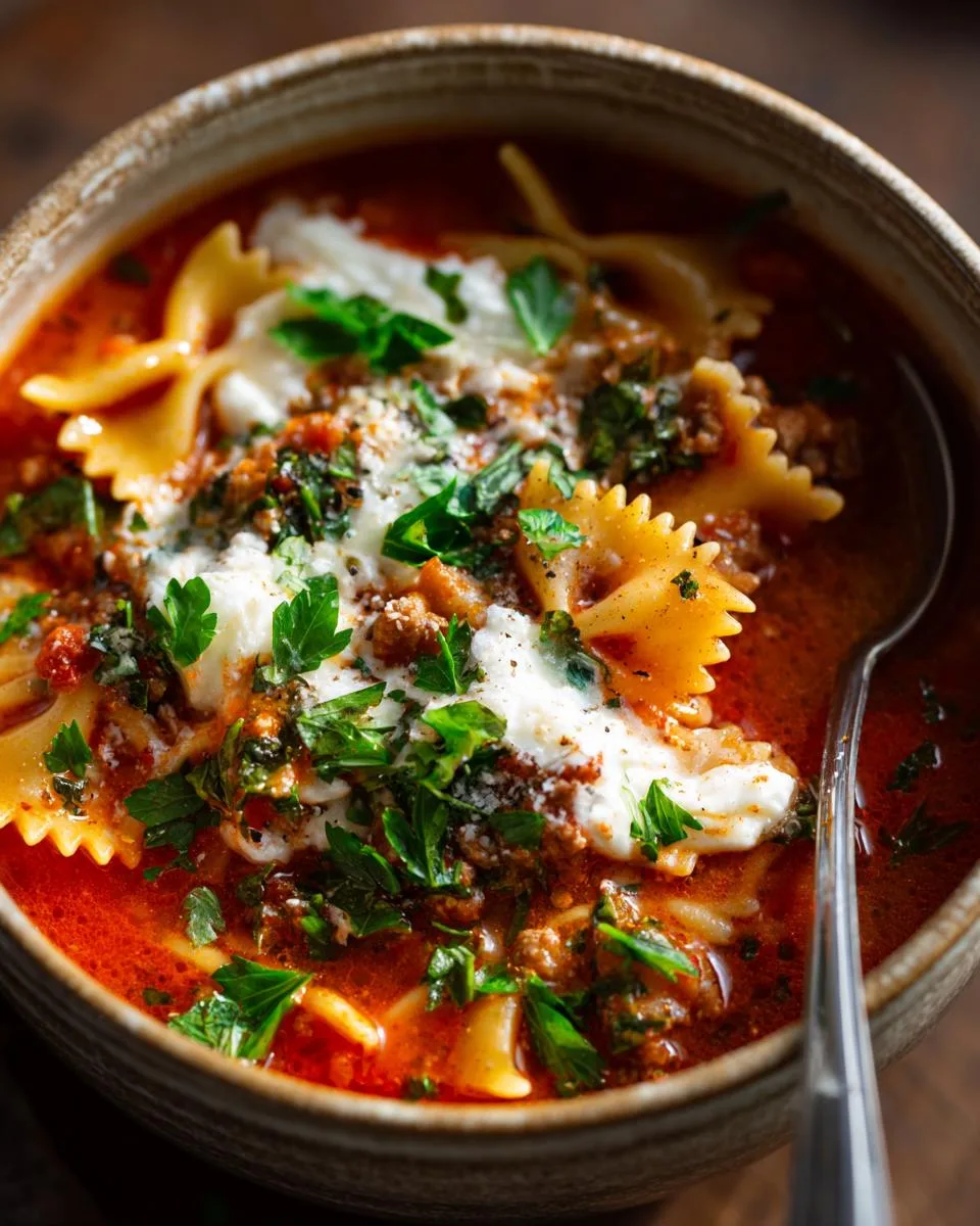 Delicious Lasagna Soup Recipe - detail 2