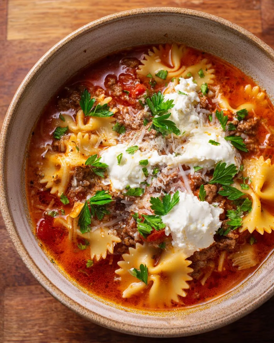 Delicious Lasagna Soup Recipe - detail 3
