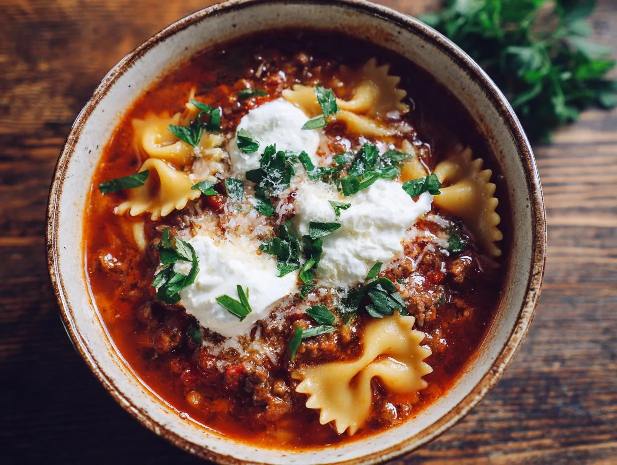 30-Minute Delicious Lasagna Soup Recipe You’ll Crave Daily