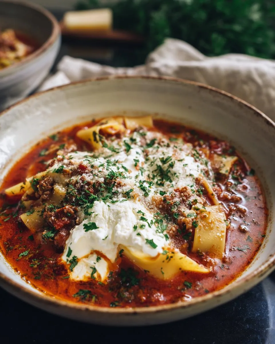 Easy Lasagna Soup Recipe - detail 1