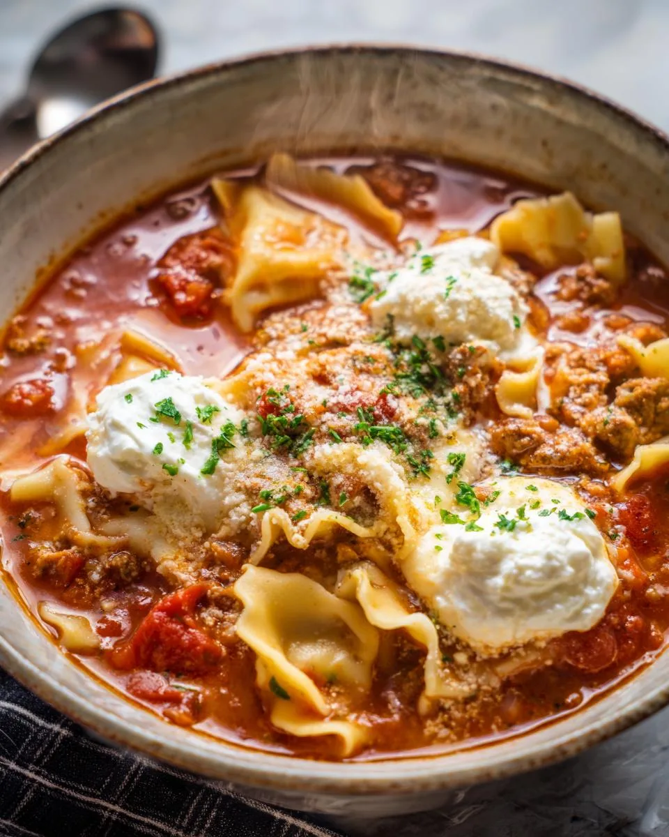Easy Lasagna Soup Recipe - detail 2