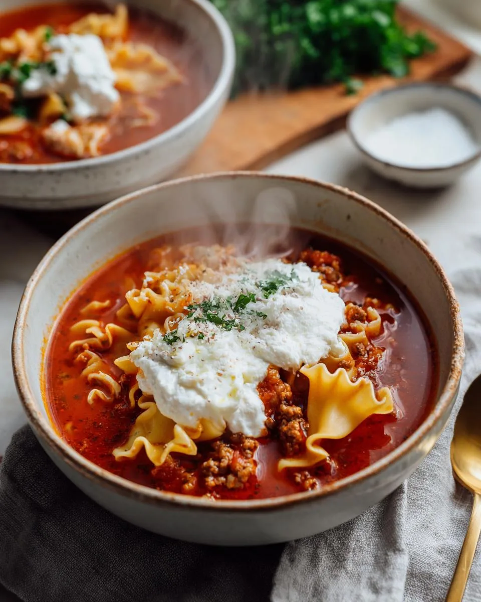 Easy Lasagna Soup Recipe - detail 3