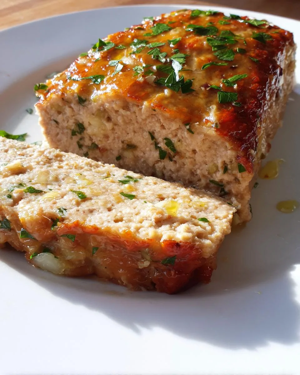 Garlic Parmesan Chicken Meatloaf - detail 3