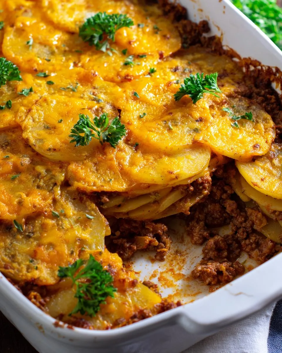 Ground Beef Potato Casserole - detail 1