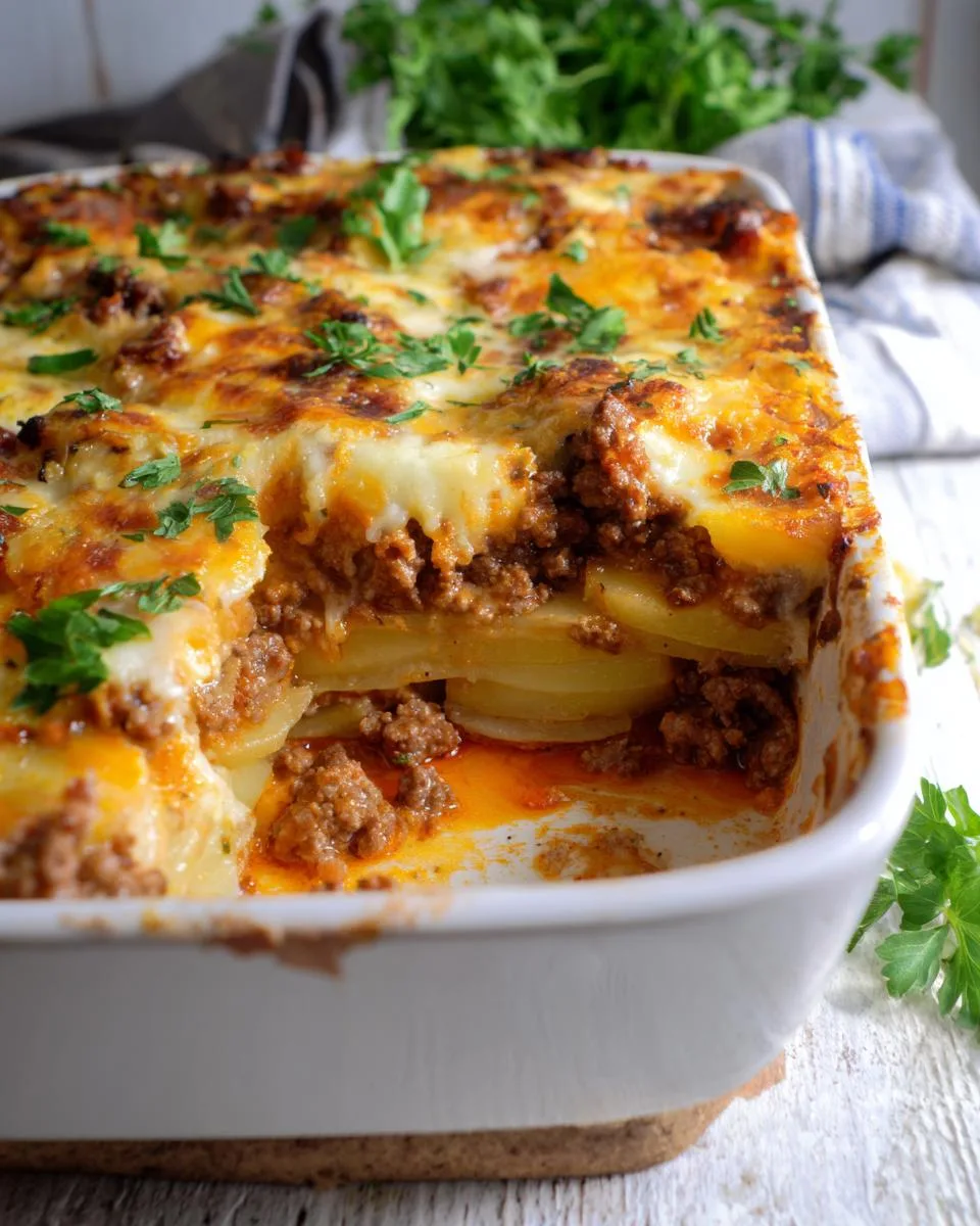 Ground Beef Potato Casserole - detail 2