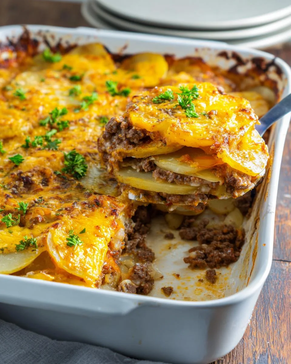 Ground Beef Potato Casserole - detail 3