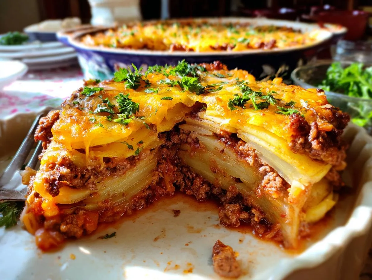 Hearty Ground Beef Potato Casserole You’ll Crave Daily