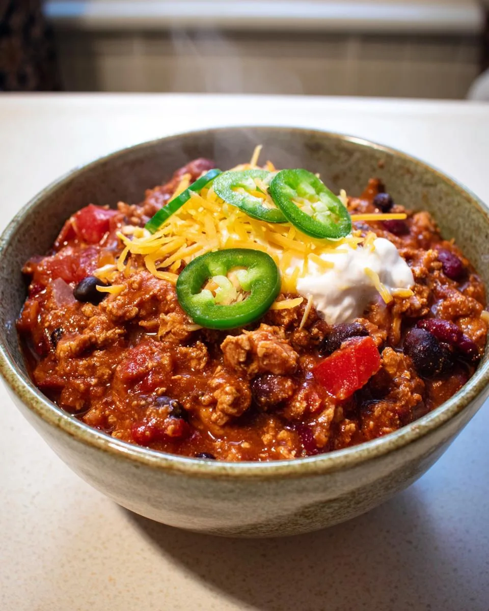 Ground Chicken & Bean Chili - detail 1
