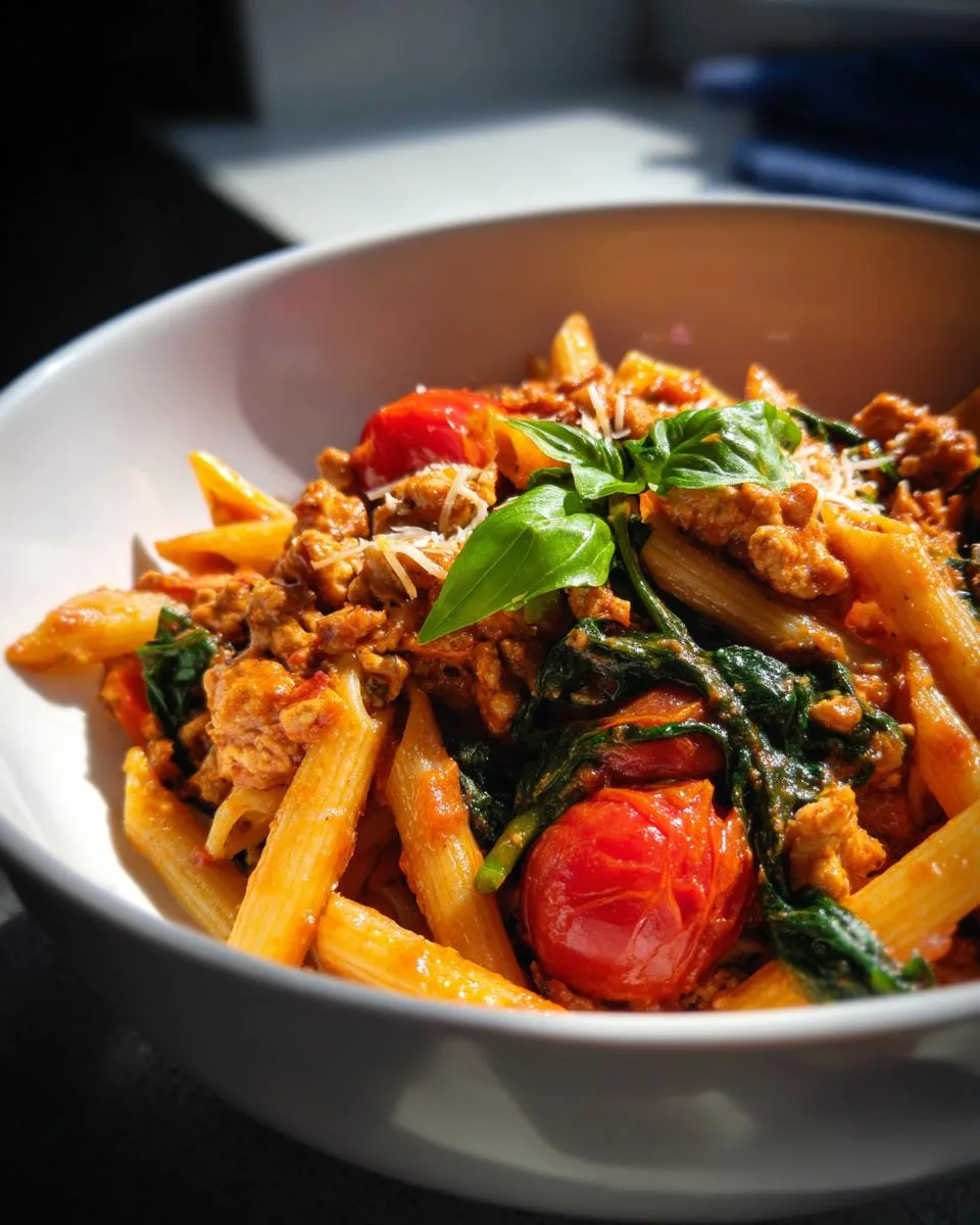 Ground Chicken with Pasta - detail 3