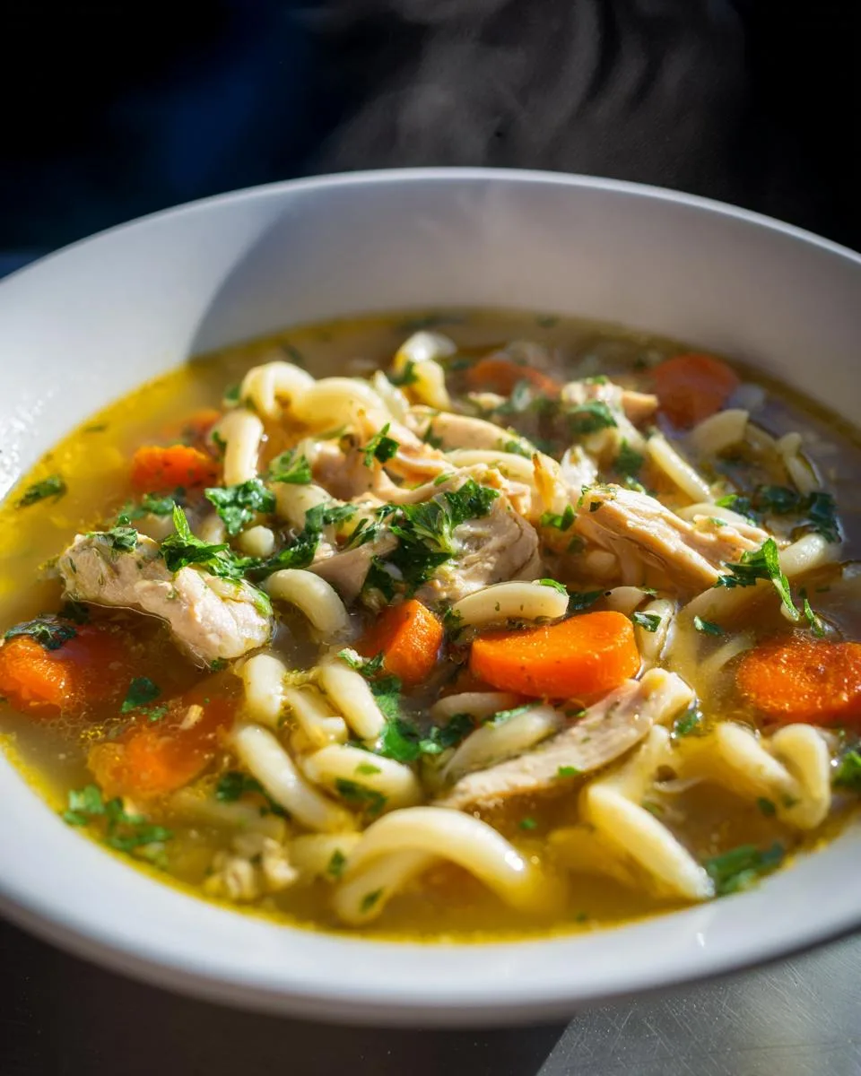 Homemade Chicken Noodle Soup - detail 3