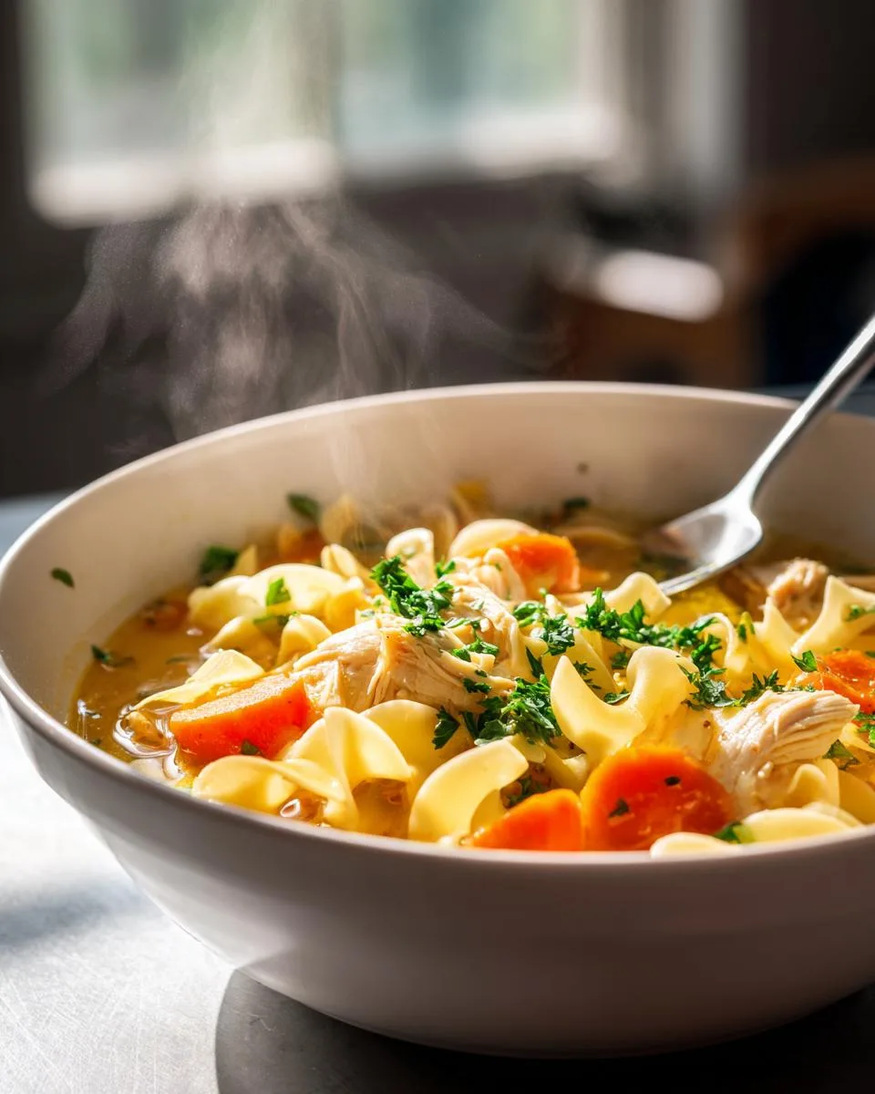 Homemade Chicken Noodle Soup - detail 4