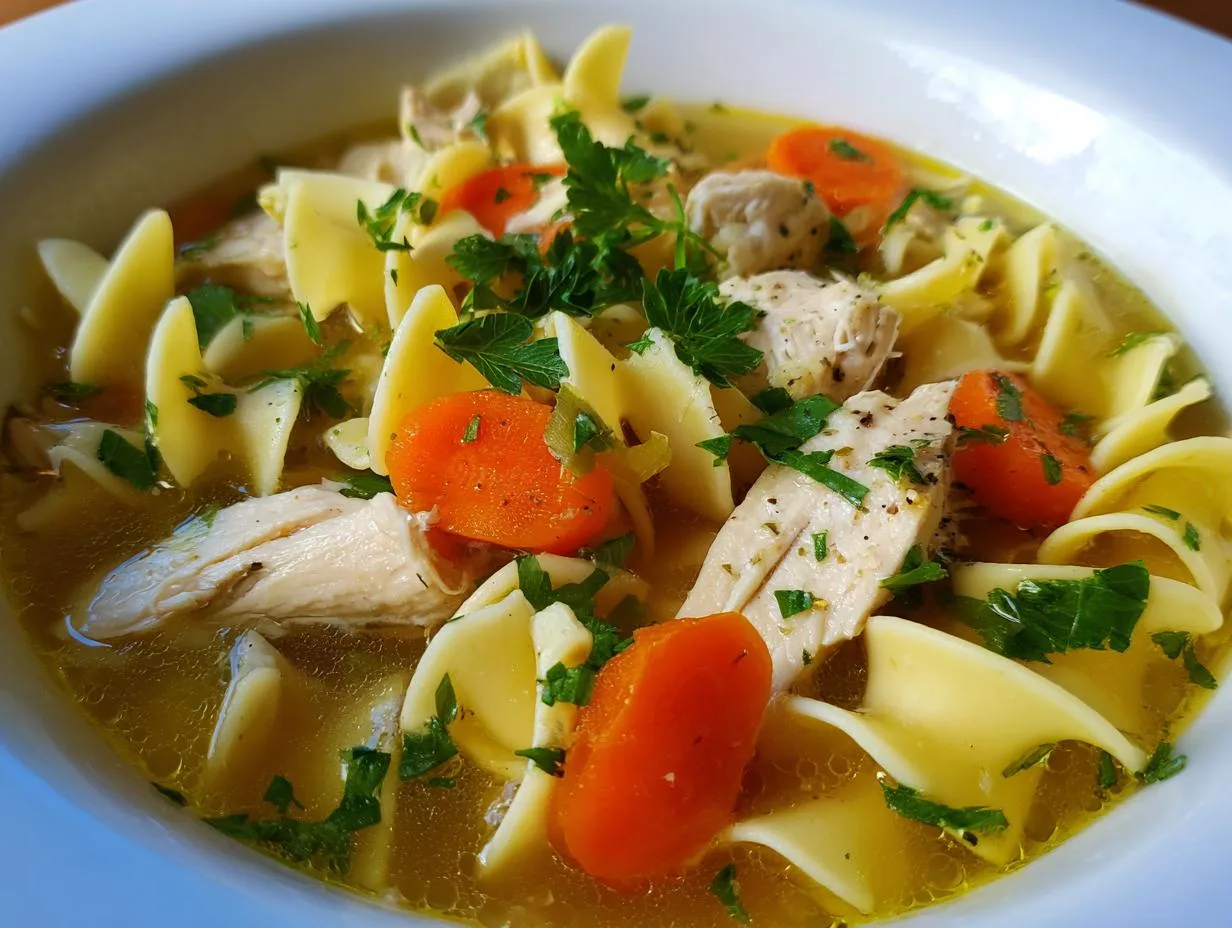 Homemade Chicken Noodle Soup Recipe for Ultimate Comfort