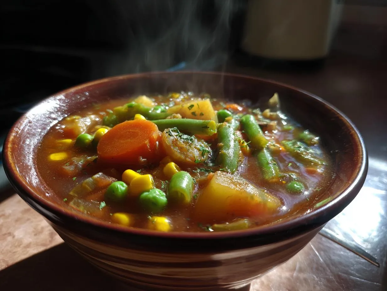 Hearty Homemade Vegetable Soup for 2 Days of Bliss