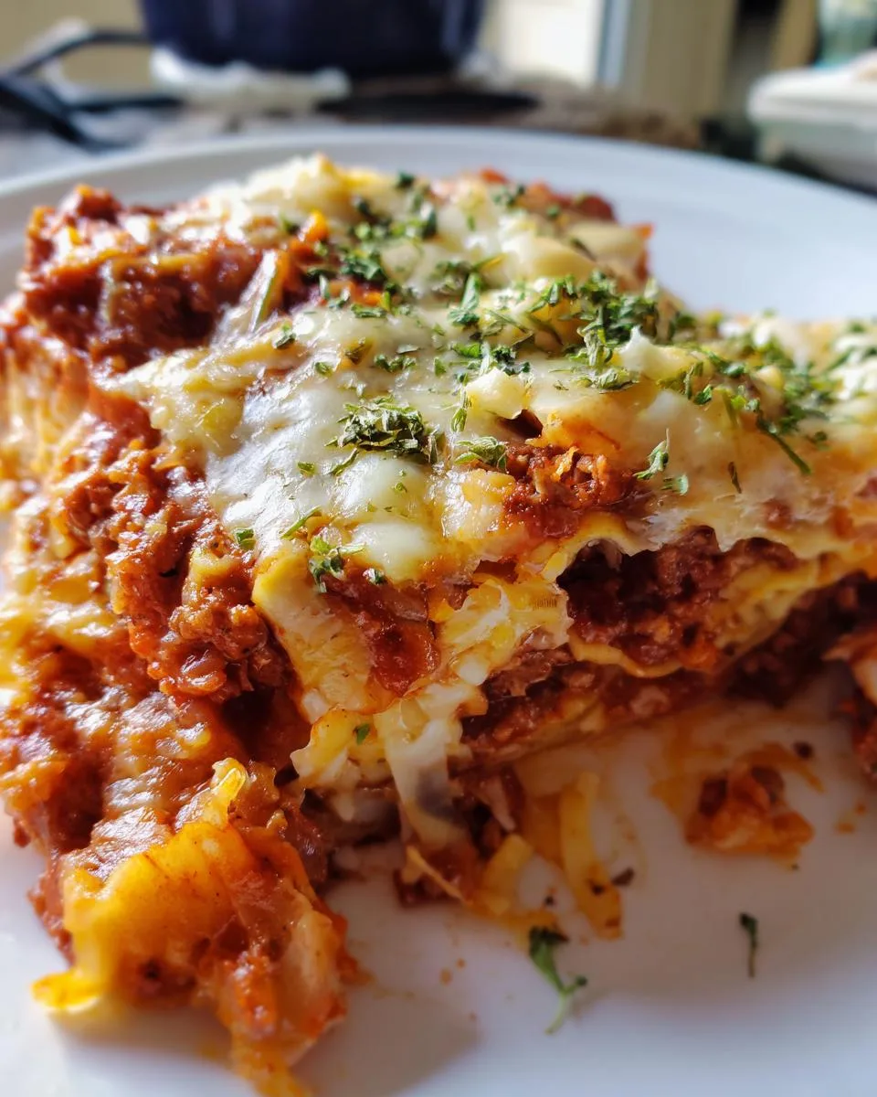 Keto Crockpot Lasagna Recipe - detail 1