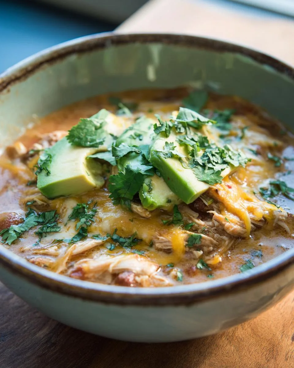 Keto Instant Pot Chicken Chili - detail 3