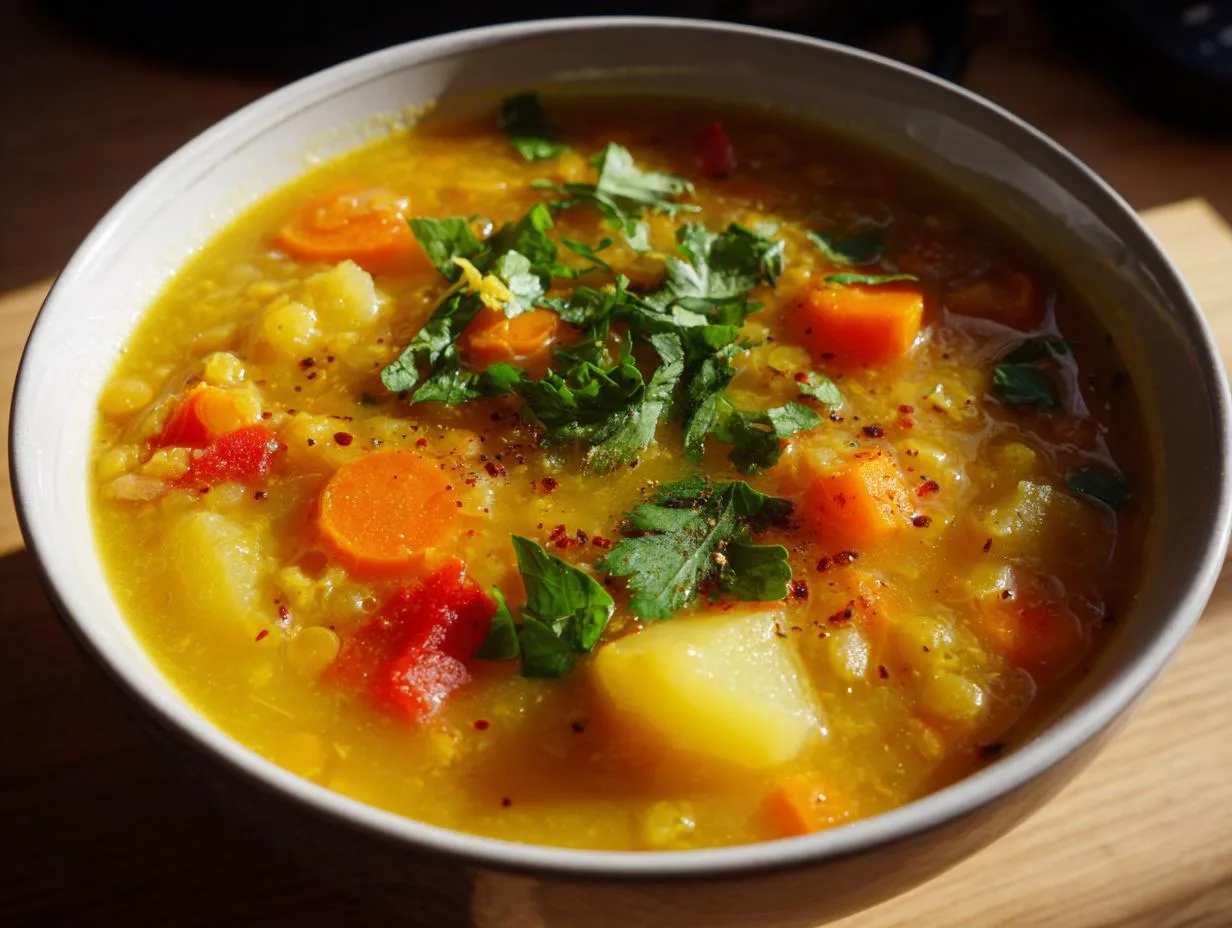 Hearty 35-Minute Lebanese Lentil Soup Recipe to Savor