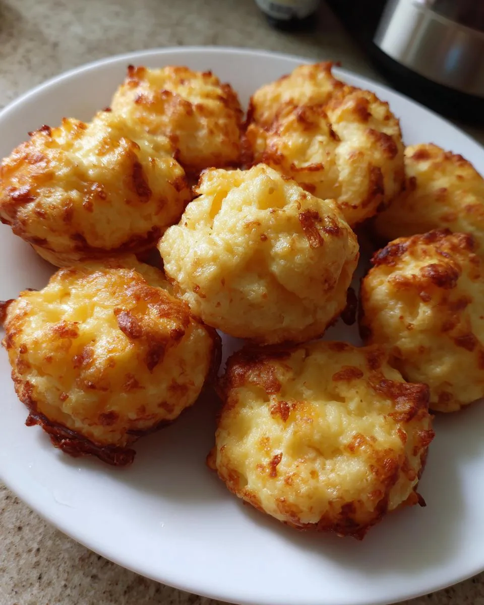 Leftover Mashed Potato Cheese Puffs - detail 2