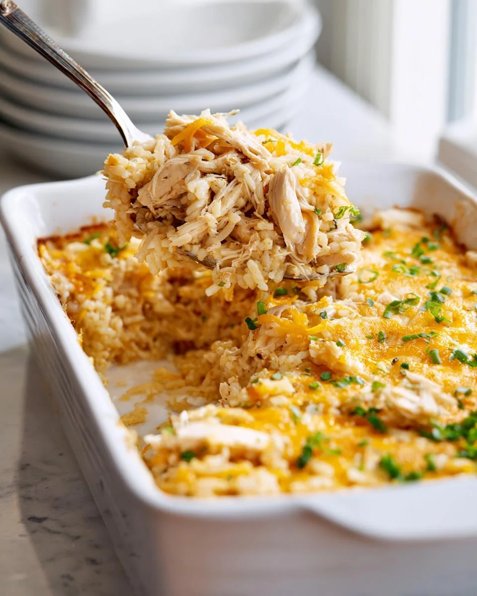 Old School Chicken and Rice Casserole - detail 3