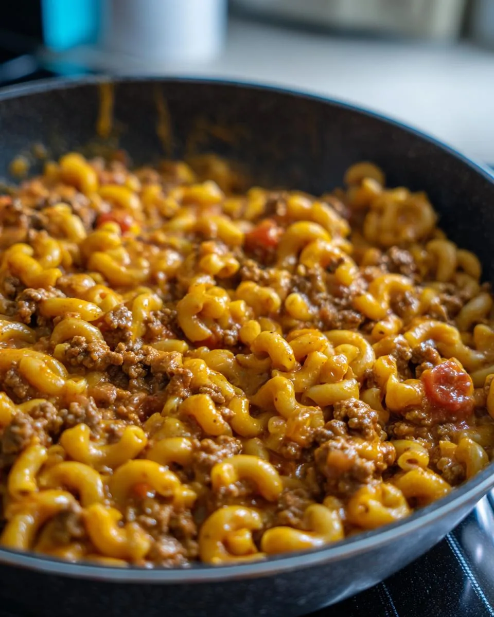 One Pot Homemade Hamburger Helper - detail 1