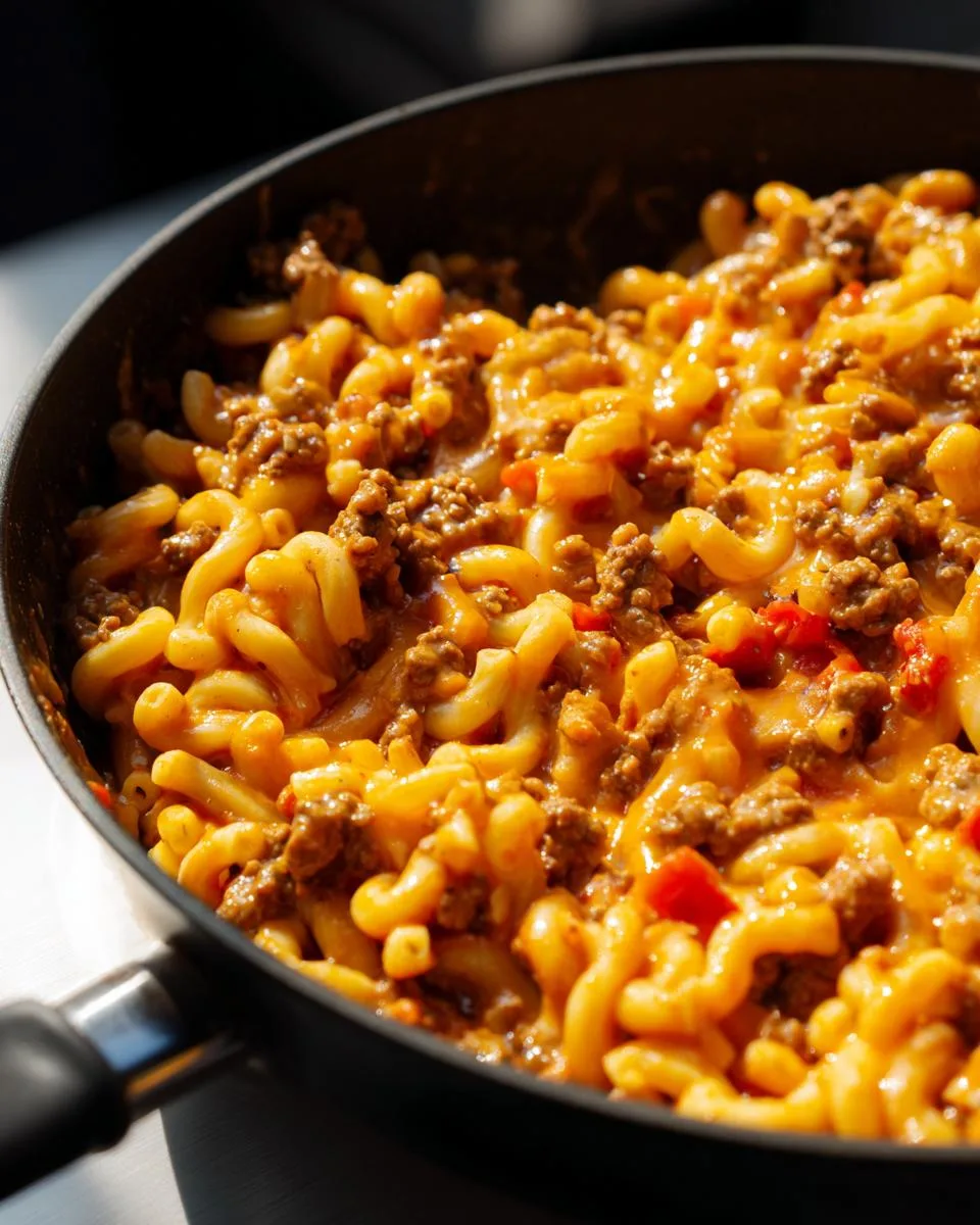 One Pot Homemade Hamburger Helper - detail 3