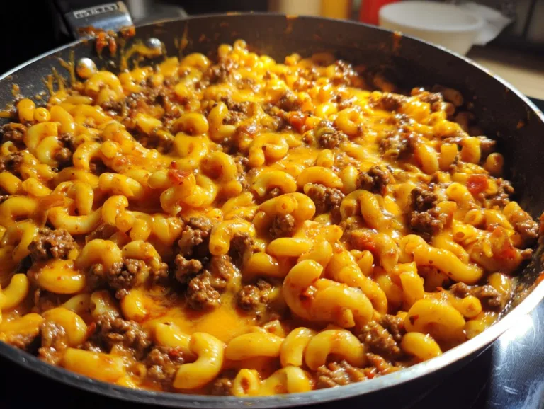 One Pot Homemade Hamburger Helper
