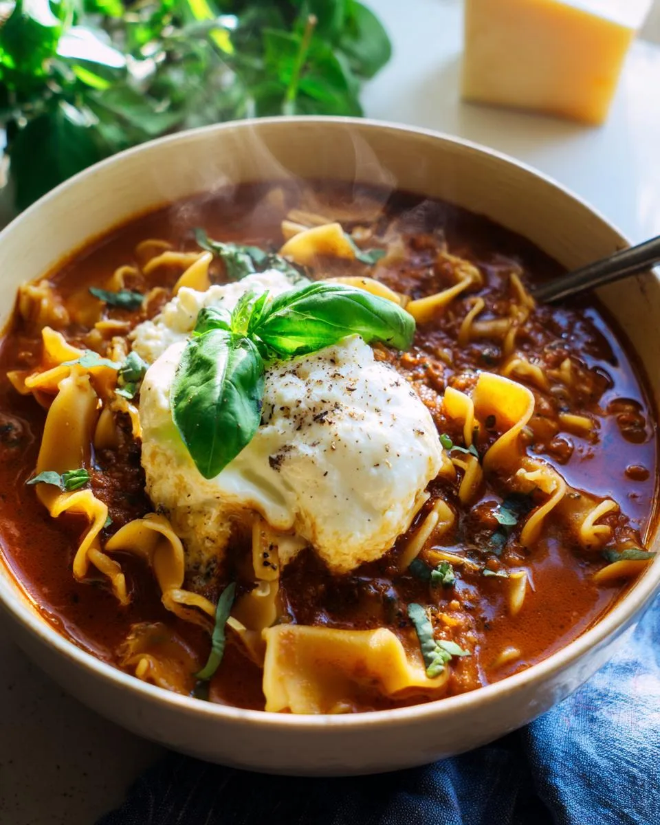 One-Pot Lasagna Soup - detail 1
