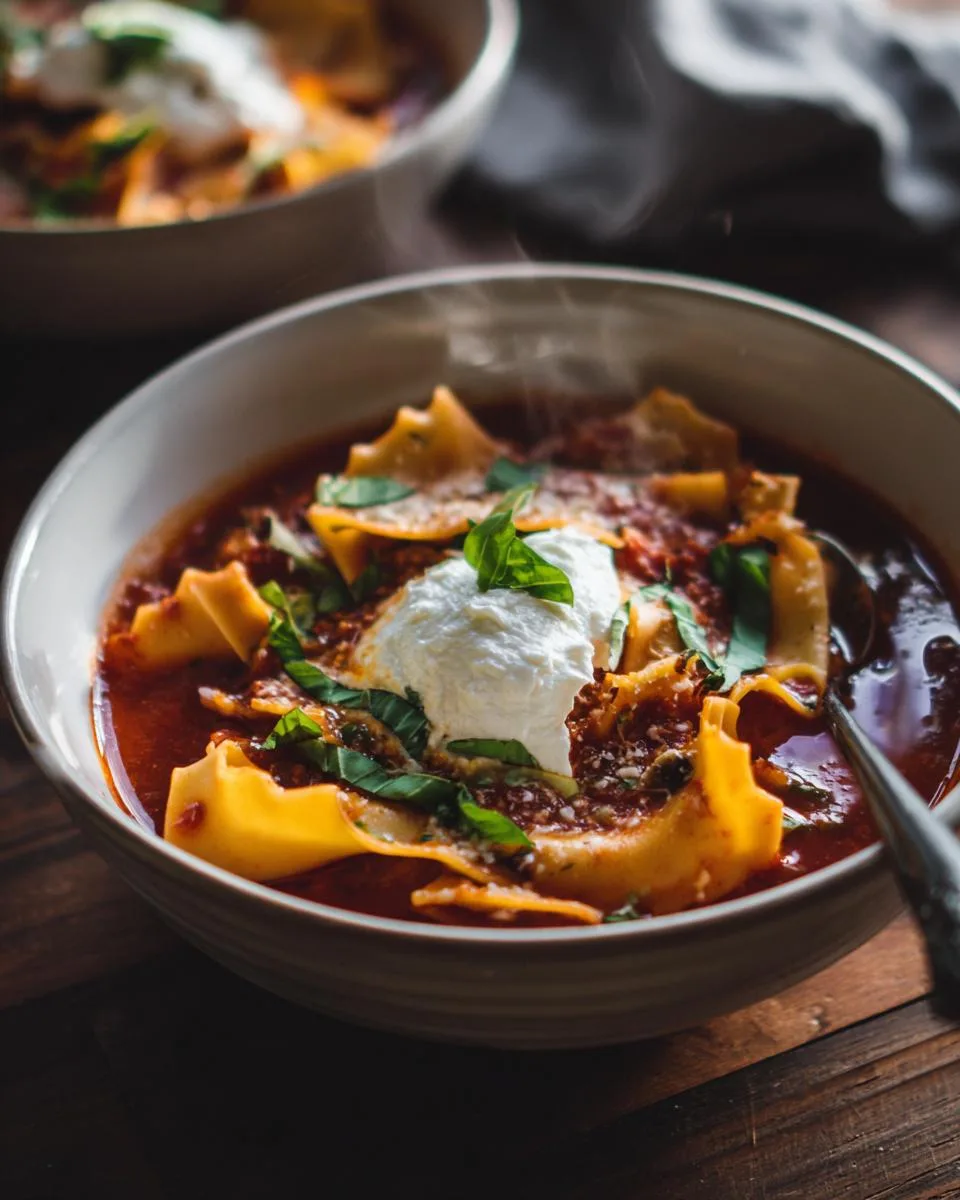 One-Pot Lasagna Soup - detail 3