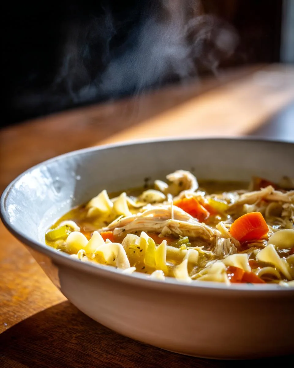 Panera Chicken Noodle Soup - detail 1
