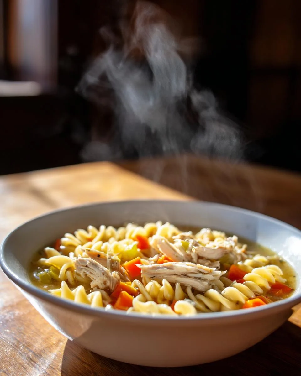Panera Chicken Noodle Soup - detail 2
