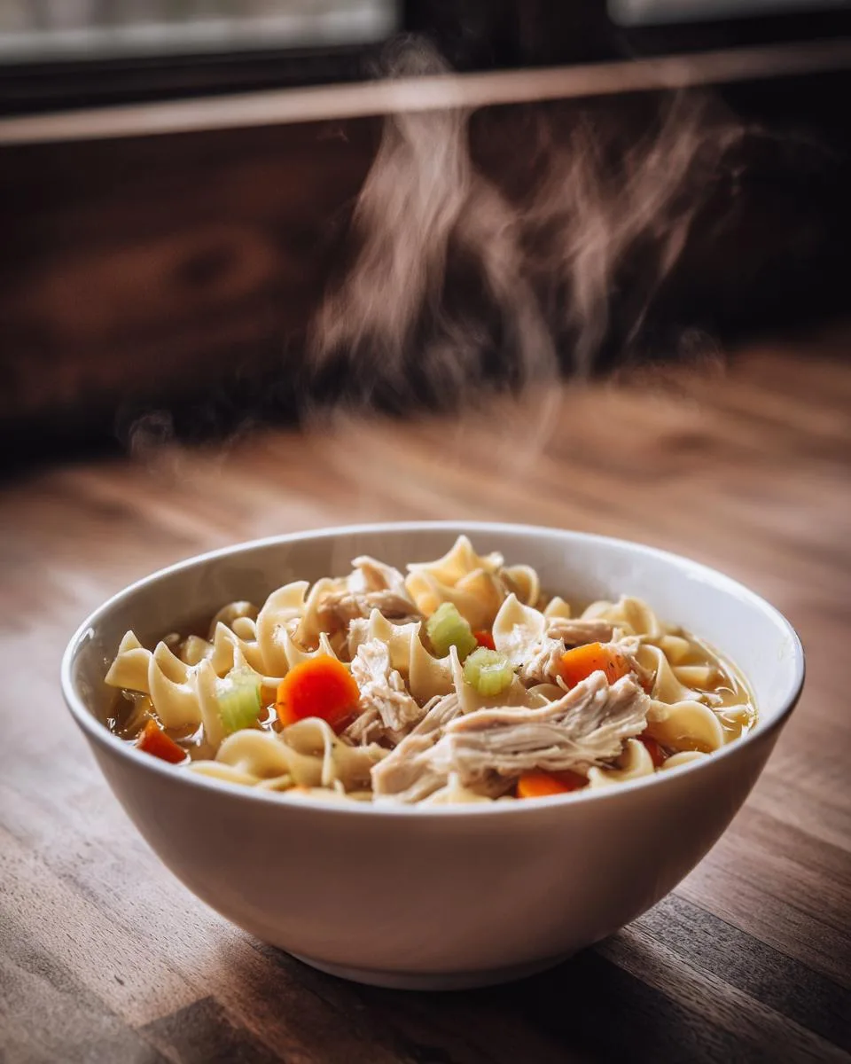Panera Chicken Noodle Soup - detail 4