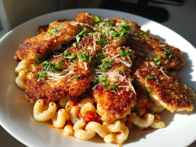 Parmesan Chicken Pasta